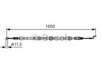 Cablu frana de mana VW TRANSPORTER Mk V caroserie (7HA, 7HH, 7EA, 7EH) (2003 - 2016) Bosch 1 987 482 016