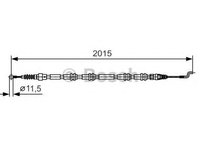 Cablu frana de mana VW TRANSPORTER Mk V platou / sasiu (7JD, 7JE, 7JL, 7JY, 7JZ, 7F (2003 - 2016) Bosch 1 987 482 017