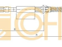 Cablu frana de parcare 10 5972 COFLE pentru Opel Sintra Chevrolet Trans