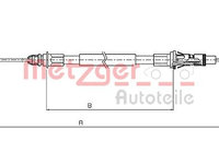 Cablu frana de parcare 10 6854 METZGER pentru Renault Master Opel Movano Nissan Interstar