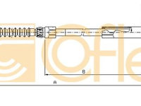 Cablu frana de parcare 10 9455 COFLE