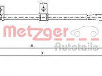 Cablu frana de parcare 17 6032 METZGER pentru Kia Sportage