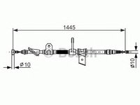 Cablu frana de parcare ALFA 166 98- dreapta - OEM-MAXGEAR: 32-0495|32-0495 - W02209756 - LIVRARE DIN STOC in 24 ore!!!