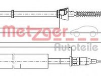 Cablu, frana de parcare AUDI A2 (8Z0) - METZGER 10.7507