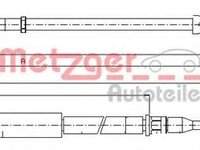 Cablu, frana de parcare AUDI A2 (8Z0) - METZGER 10.7513