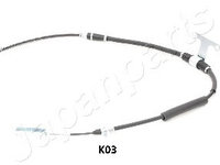 Cablu frana de parcare BC-K03 JAPANPARTS pentru Kia Carnival Kia Sedona