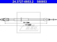 Cablu, frana de parcare CITROEN BERLINGO (B9) (2008 - 2016) ATE 24.3727-0853.2 piesa NOUA