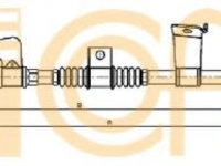 Cablu, frana de parcare CITROEN C4 AIRCROSS (2010 - 2016) COFLE 17.2299 piesa NOUA