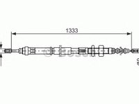 Cablu frana de parcare CITROEN XANTIA 93- dreapta - OEM-MAXGEAR: 32-0219|32-0219 - W02187962 - LIVRARE DIN STOC in 24 ore!!!