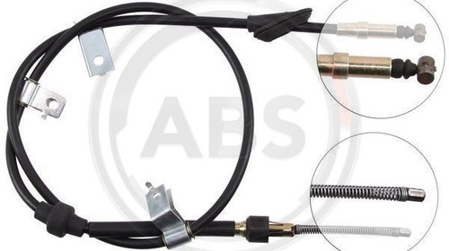 Cablu, frana de parcare dreapta (K15718 ABS) 