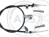 Cablu, frana de parcare dreapta (K17208 ABS) MITSUBISHI,SMART