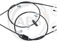 Cablu, frana de parcare dreapta (K17603 ABS) CHEVROLET,OPEL,VAUXHALL