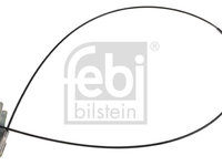 Cablu, frana de parcare fata (108705 FEBI BILSTEIN) NISSAN,OPEL,RENAULT,VAUXHALL