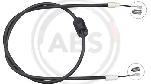 Cablu, frana de parcare fata (K13990 ABS) MER