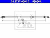 Cablu, frana de parcare FIAT LINEA (323) - ATE 24.3727-0564.2