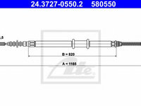 Cablu, frana de parcare FIAT MULTIPLA (186) (1999 - 2010) ATE 24.3727-0550.2