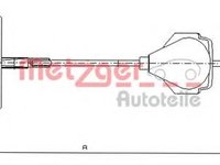 Cablu, frana de parcare FORD COUGAR (EC_), FORD MONDEO Mk III limuzina (B4Y), FORD MONDEO Mk III (B5Y) - METZGER 11.5513