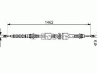 Cablu frana de parcare FORD MONDEO   (GBP) - OEM - MAXGEAR: 32-0260 - W02187968 - LIVRARE DIN STOC in 24 ore!!!