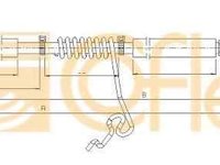 Cablu frana de parcare FORD TRANSIT bus ADRIAUTO AD132741