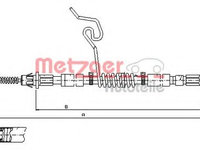 Cablu, frana de parcare FORD TRANSIT Van (FA_ _) (2000 - 2006) METZGER 11.5576