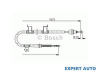 Cablu, frana de parcare Kia CEE D hatchback (ED) 2006-2012 #2 1987482361