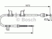 Cablu frana de parcare KIA CEE\'D (JD) - OEM - MAXGEAR: 32-0751 - W02748996 - LIVRARE DIN STOC in 24 ore!!!