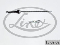 Cablu, frana de parcare LINEX 15.02.02