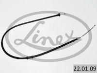 Cablu, frana de parcare LINEX 22.01.09