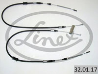 Cablu, frana de parcare LINEX 32.01.17