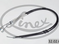 Cablu, frana de parcare LINEX 32.02.07