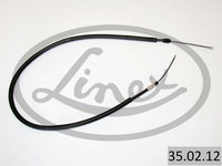 Cablu, frana de parcare LINEX 35.02.12