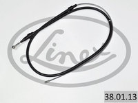 Cablu, frana de parcare LINEX 38.01.13