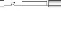 Cablu, frana de parcare MERCEDES-BENZ A-CLASS (W168) - TOPRAN 407 781