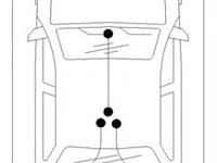 Cablu, frana de parcare MERCEDES-BENZ CLK Cabriolet (A209) (2003 - 2010) COFLE 10.9436