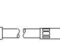 Cablu, frana de parcare MERCEDES-BENZ E-CLASS limuzina (W210), MERCEDES-BENZ E-CLASS Break (S210) - TOPRAN 401 276
