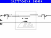 Cablu, frana de parcare MERCEDES-BENZ VIANO (W639) (2003 - 2016) ATE 24.3727-0453.2