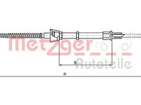 Cablu, frana de parcare METZGER 10.7134