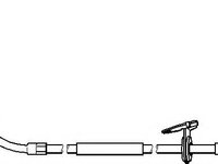 Cablu, frana de parcare MINI MINI (R50, R53), MINI MINI Cabriolet (R52) - TOPRAN 501 102