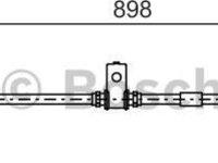 Cablu frana de parcare NISSAN CABSTAR BOSCH 1 987 482 397