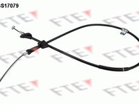 Cablu, frana de parcare OPEL AGILA (A) (H00), VAUXHALL AGILA Mk I (A), SUZUKI WAGON R+ (MM) - FTE FBS17079