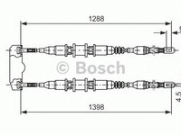 Cablu frana de parcare OPEL ASTRA F 92- COMBI spate - OEM-MAXGEAR: 32-0059|32-0059 - W02257606 - LIVRARE DIN STOC in 24 ore!!!