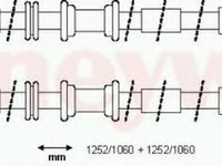 Cablu, frana de parcare OPEL ASTRA G hatchback (F48_, F08_), OPEL ASTRA G combi (F35_), OPEL ASTRA G limuzina (F69_) - BENDIX 432937B