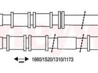Cablu, frana de parcare OPEL COMBO (71_), VAUXHALL COMBO Mk I (B) - BENDIX 432982B