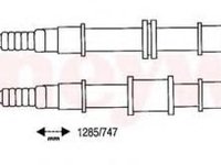 Cablu, frana de parcare OPEL MONZA E (39_, 49_), OPEL KADETT E Cabriolet (43B_), OPEL KADETT E hatchback (33_, 34_, 43_, 44_) - BENDIX 432103B