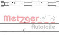 Cablu, frana de parcare OPEL VIVARO platou / sasiu (E7) (2006 - 2016) METZGER 11.6808