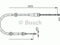 Cablu, frana de parcare RENAULT KANGOO Express (FW0/1_) (2008 - 2020) BOSCH 1 987 482 253