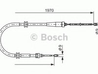 Cablu, frana de parcare RENAULT KANGOO / GRAND KANGOO (KW0/1) (2008 - 2016) BOSCH 1 987 482 253 piesa NOUA