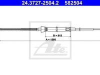 Cablu, frana de parcare SEAT IBIZA IV (6L1) (2002 - 2009) ATE 24.3727-2504.2 piesa NOUA