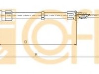 Cablu, frana de parcare SEAT IBIZA V (6J5, 6P1) (2008 - 2016) COFLE 10.7141 piesa NOUA