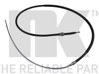 Cablu, frana de parcare spate (904761 NK) VW